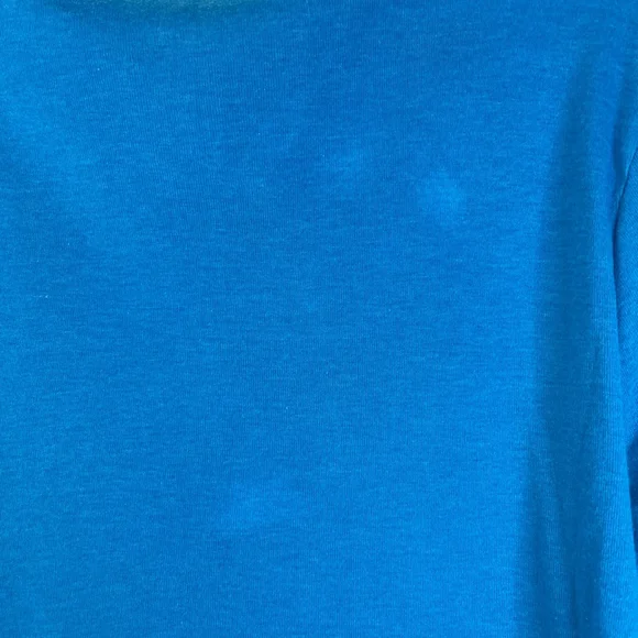 Women's Old Navy Blue Long Sleeve V-Neck Tee XL #211 - Picture 6 of 6